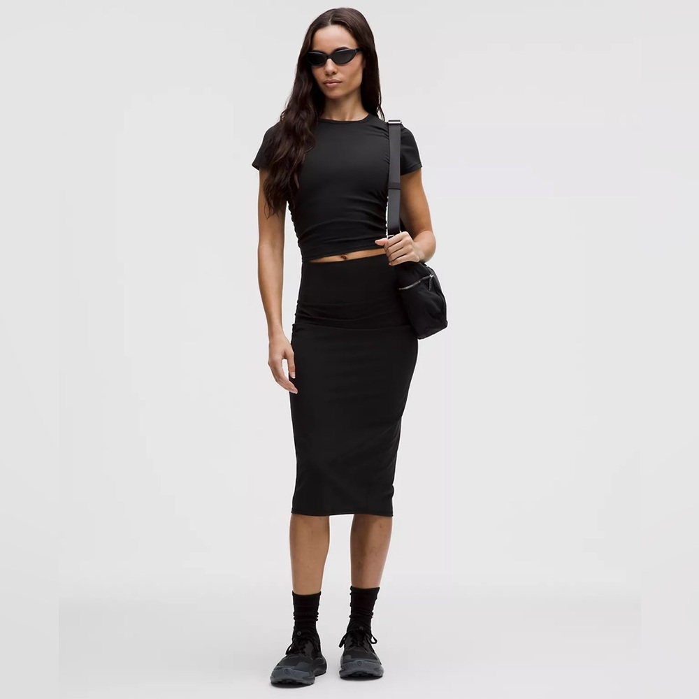lululemon athletica Black Skirt